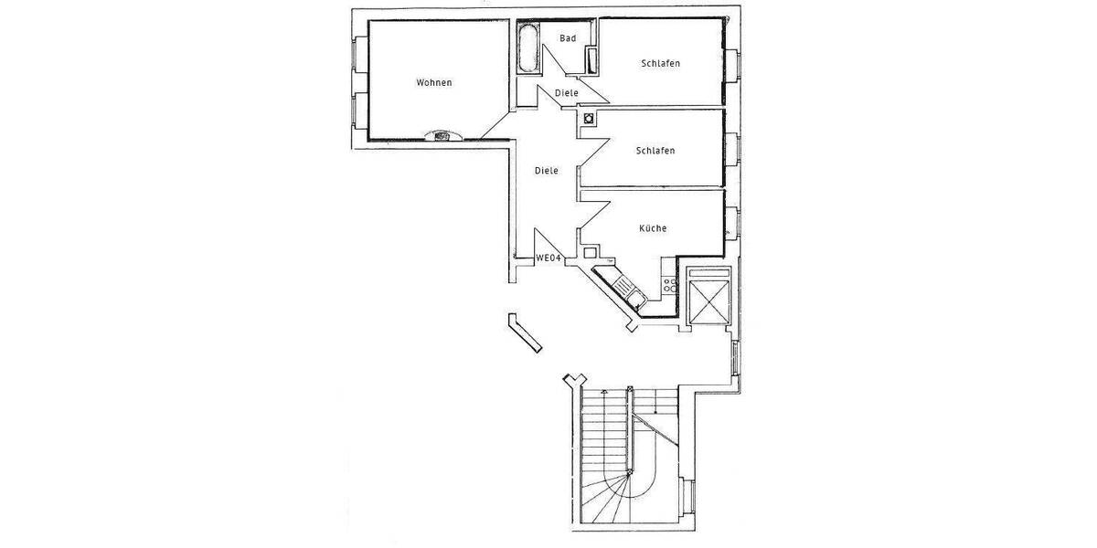 Etagenwohnung Leipzig Südvorstadt - 1 Zimmer, 266 m&sup2;, 690.000&euro; | Angebot:25735010