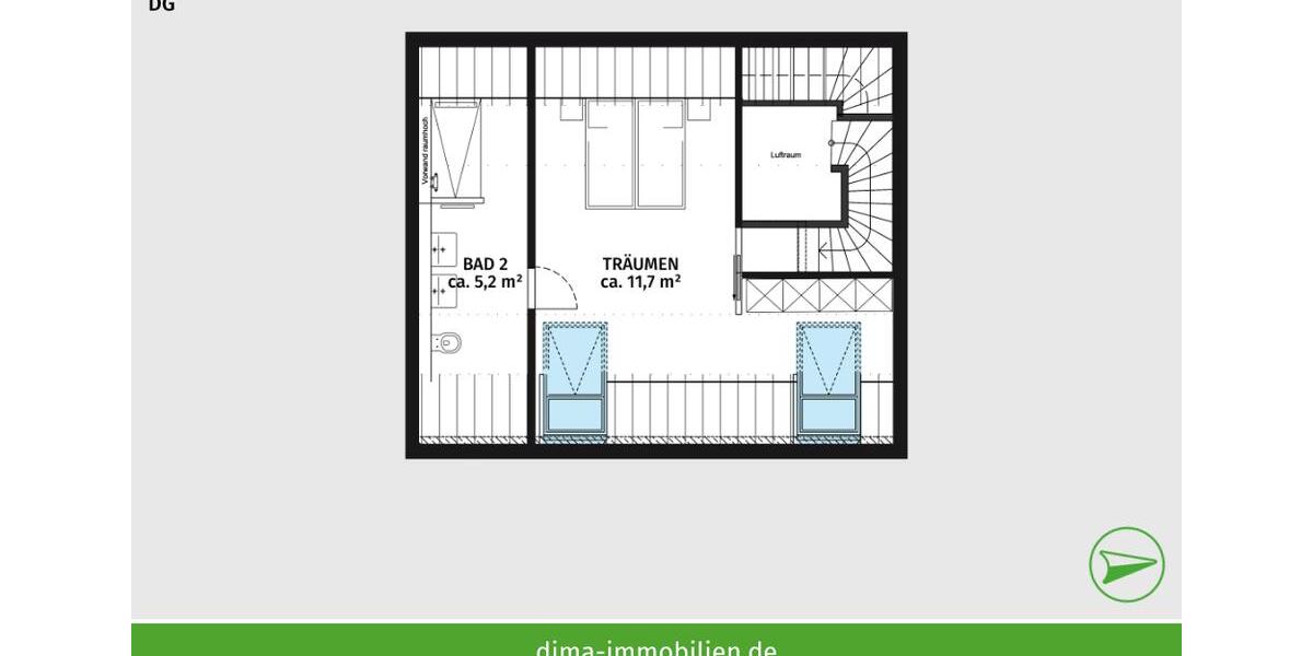 Maisonettenwohnung Leipzig Südwest - 4 Zimmer, 139 m&sup2;, 1.668&euro; | Angebot:26533084