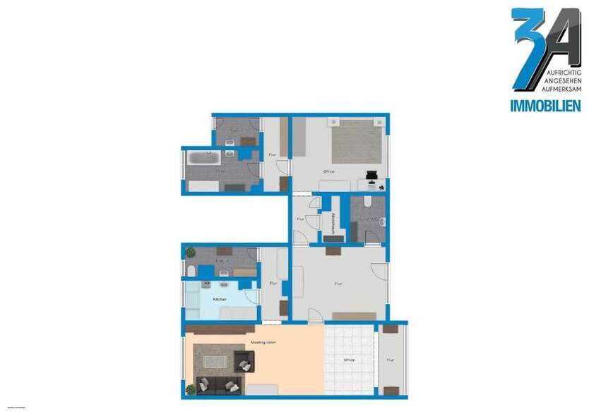 Büro in Halle Silberhöhe 710 € 112 m²