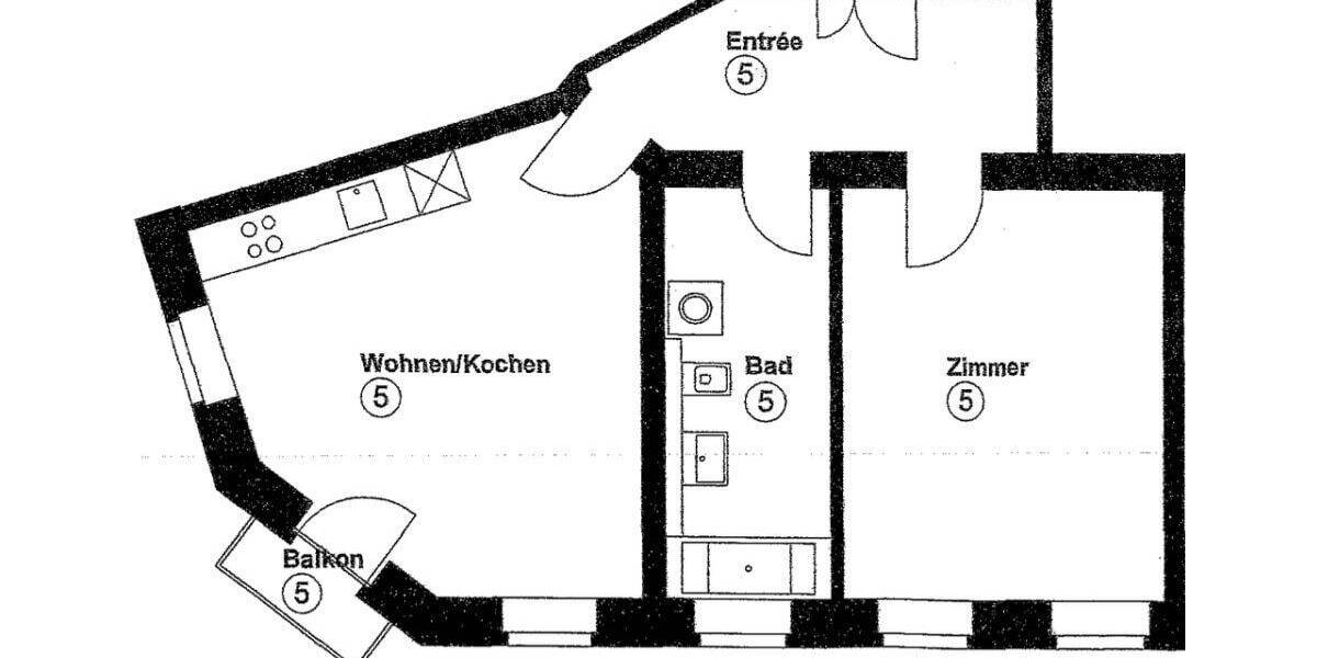 Etagenwohnung Leipzig Altlindenau - 2 Zimmer, 57 m&sup2;, 765&euro; | Angebot:26903590