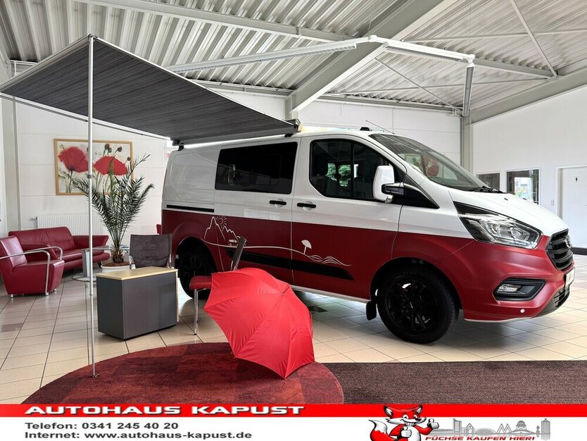 Ford Transit Custom Autom. /StandHz/Markise/Navi/Ahk 54.651 km 31.990 € Leipzig 04347
