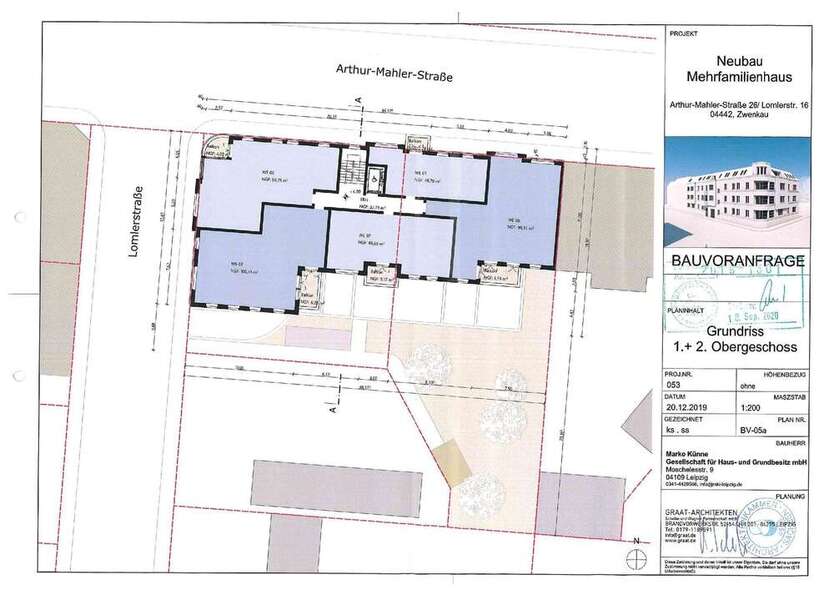 Grundstück mit Projektierung+positiver Bauvoranfrage für ca. 1.500 m² Wohnfläche zimmer