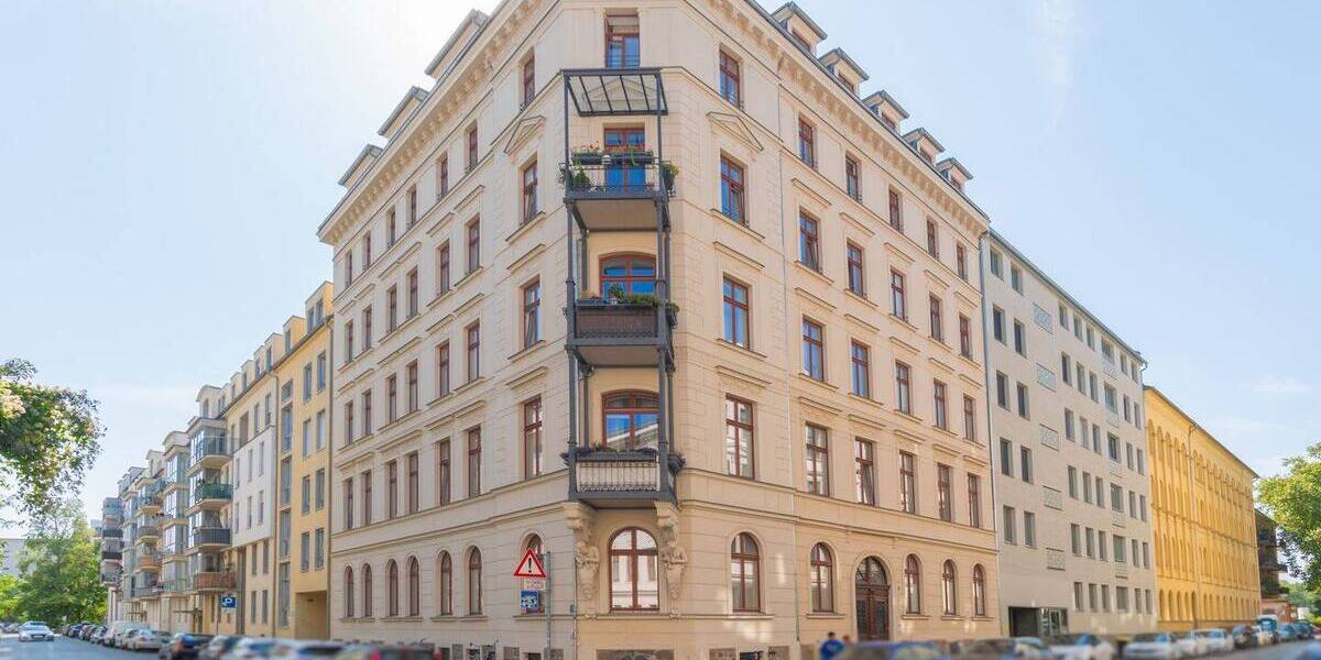 Etagenwohnung Leipzig Zentrum-West - 2 Zimmer, 64 m&sup2;, 307.800&euro; | Angebot:26472525