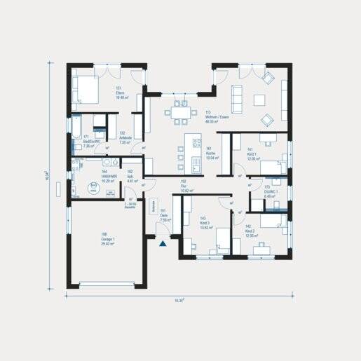 Einfamilienhaus Leipzig Mölkau - 4 Zimmer, 165 m&sup2;, 665.000&euro; | Angebot:26189871