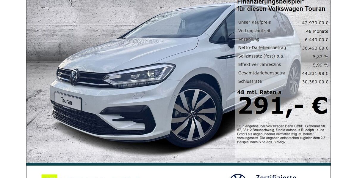 VW Touran 9.500 km 42.930 &euro; Leuna 06237