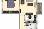 Etagenwohnung Merseburg - 2 Zimmer, 49 m&sup2;, 318&euro; | Angebot:26635031