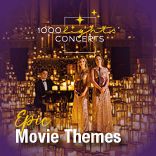 1000 Lights Concerts - Epic Movie Themes 07.03.2026 Konzerthalle Ulrichskirche