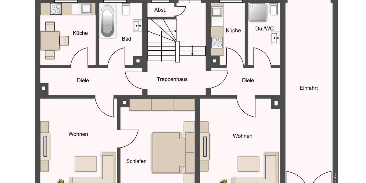 Mehrfamilienhaus, Wohnhaus Leipzig Anger-Crottendorf - 3 Zimmer, 937 m&sup2;, 1.690.000&euro; | Angebot:19299879