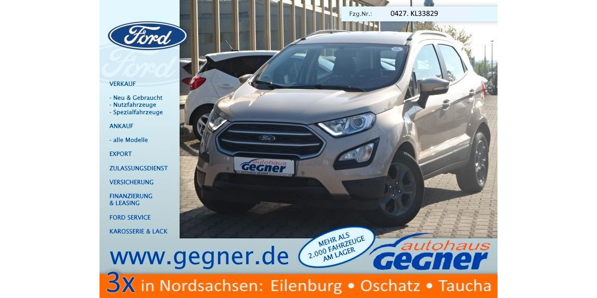 Ford EcoSport 110.152 km 9.440 &euro; Eilenburg 04838