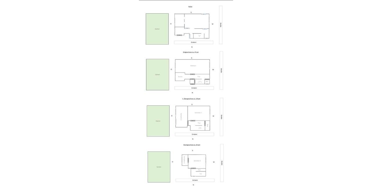 Reihenhaus Leipzig Süd - 5 Zimmer, 105 m&sup2;, 395.000&euro; | Angebot:27192089