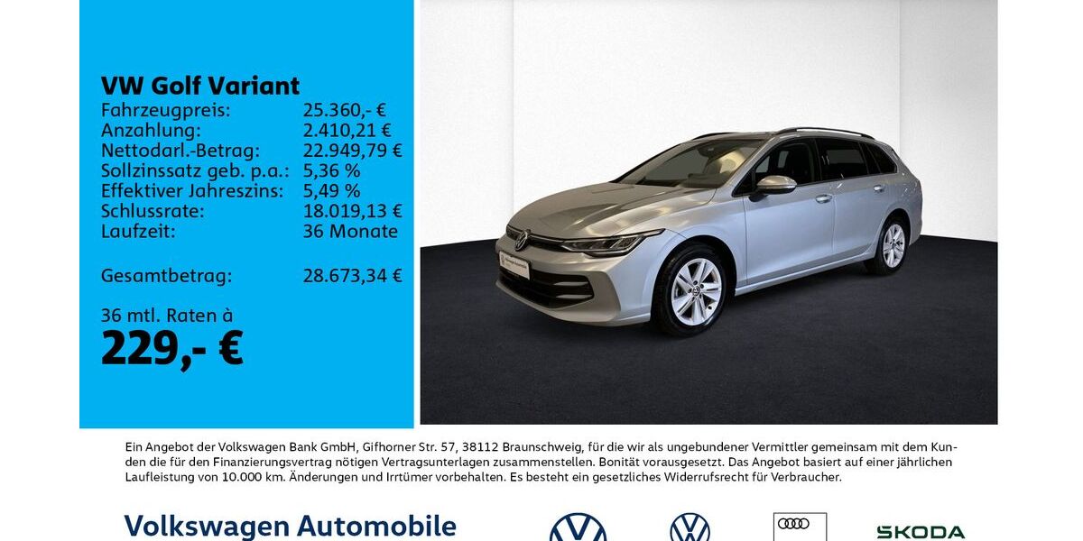 VW Golf 27.316 km 24.960 &euro; Leipzig 04178