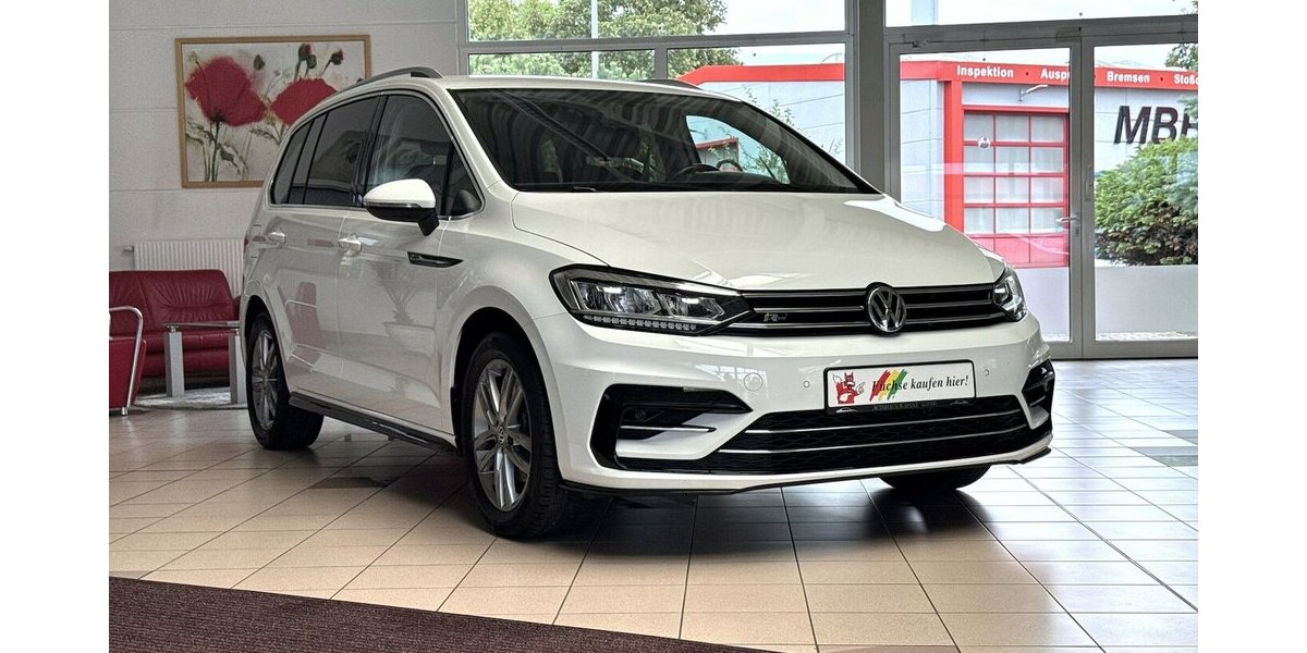 VW Touran 150 DSG R-Line/7Sitz/LED/Navi/ACC/Massage 99.985 km 22.990 &euro; Leipzig 04347