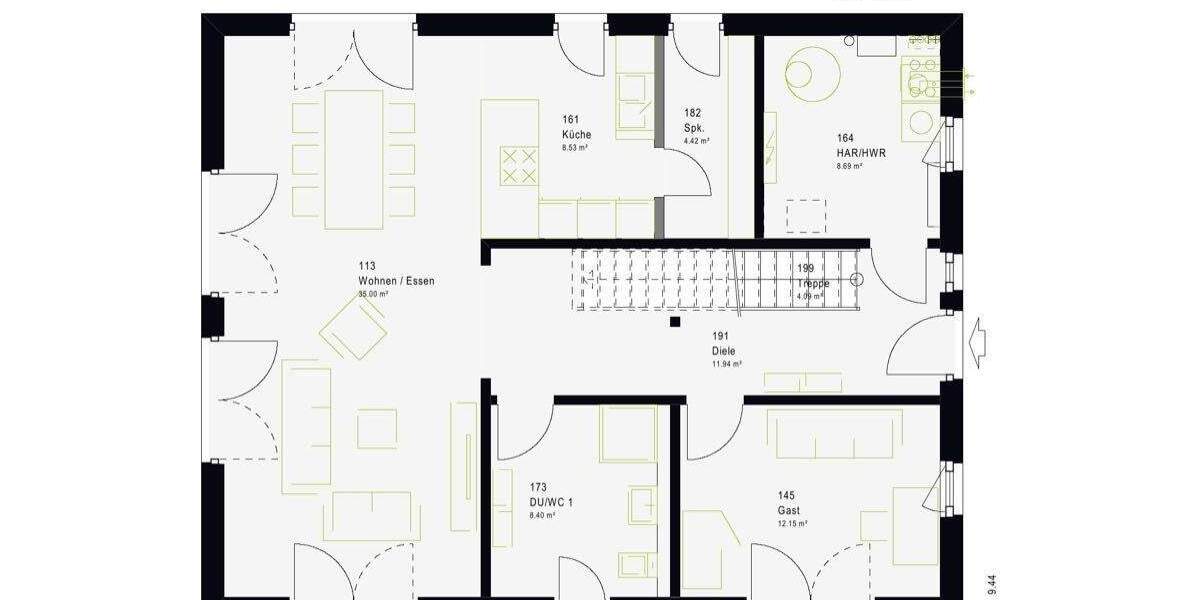 Einfamilienhaus Leipzig Thekla - 5 Zimmer, 185 m&sup2;, 517.000&euro; | Angebot:25865401