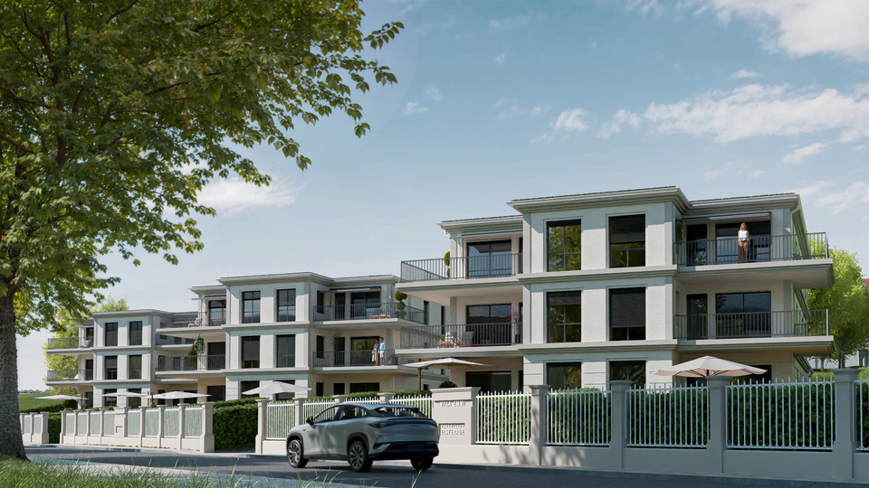 Neubau 3-Raumwohnung 90 m², EG mit Garten und DG mit großTerrasse 3 zimmer