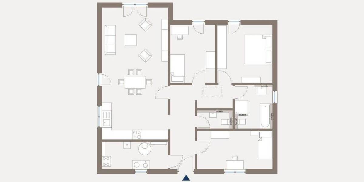 Bungalow Bad Dürrenberg - 4 Zimmer, 116 m&sup2;, 256.009&euro; | Angebot:25939019