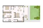 Terrassenwohnung Leipzig Wahren - 3 Zimmer, 89 m&sup2;, 389.000&euro; | Angebot:26343608