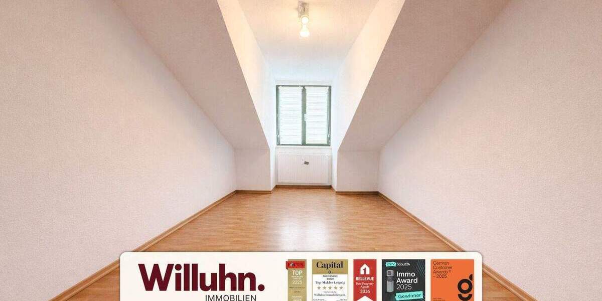 Etagenwohnung Leipzig Gohlis-Süd - 3 Zimmer, 48 m&sup2;, 576&euro; | Angebot:25356542