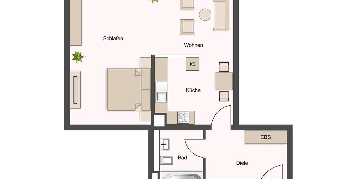 Einfamilienhaus Leipzig Schleußig - 1 Zimmer, 149.000&euro; | Angebot:26804761