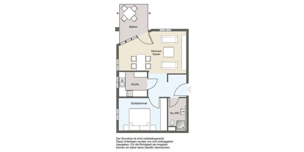 Etagenwohnung Leipzig Schleußig - 2 Zimmer, 48 m&sup2;, 150.000&euro; | Angebot:26644201
