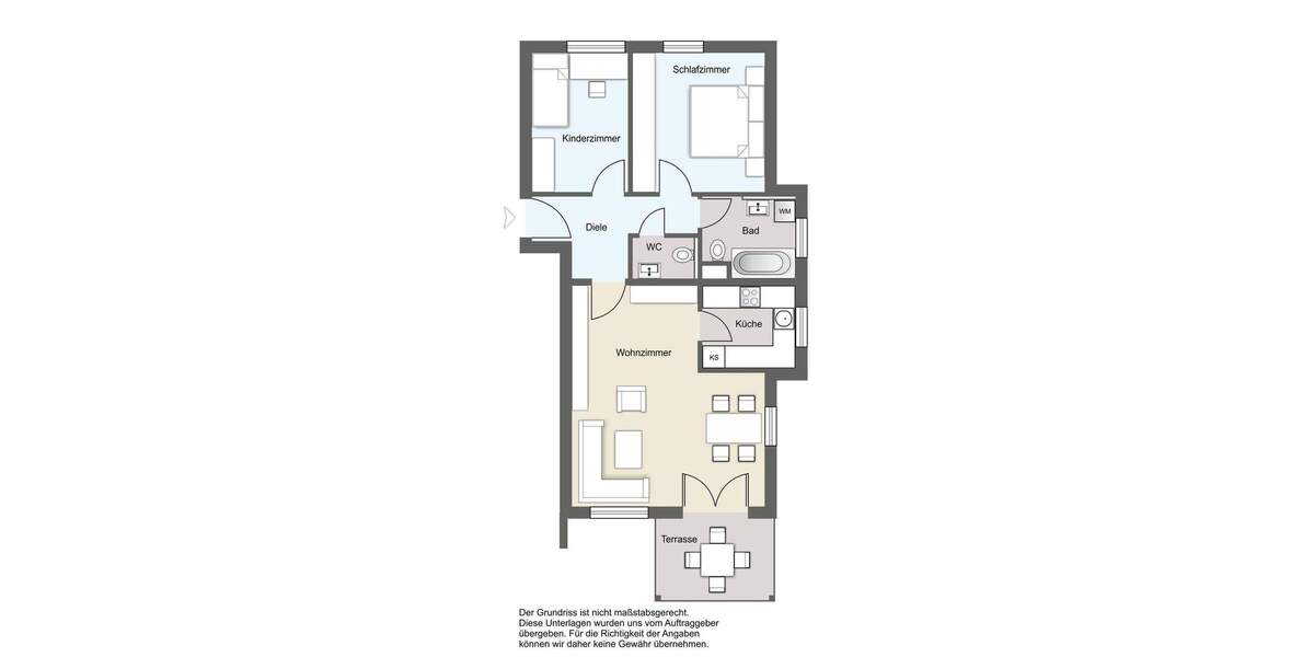 Etagenwohnung Leipzig Eutritzsch - 3 Zimmer, 65 m&sup2;, 260.000&euro; | Angebot:25632455