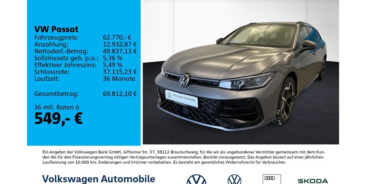 VW Passat 7.500 km 61.770 &euro; Leipzig 04277