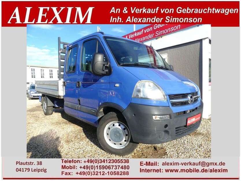 Opel Movano 116.483 km 6.500 € Leipzig 04179