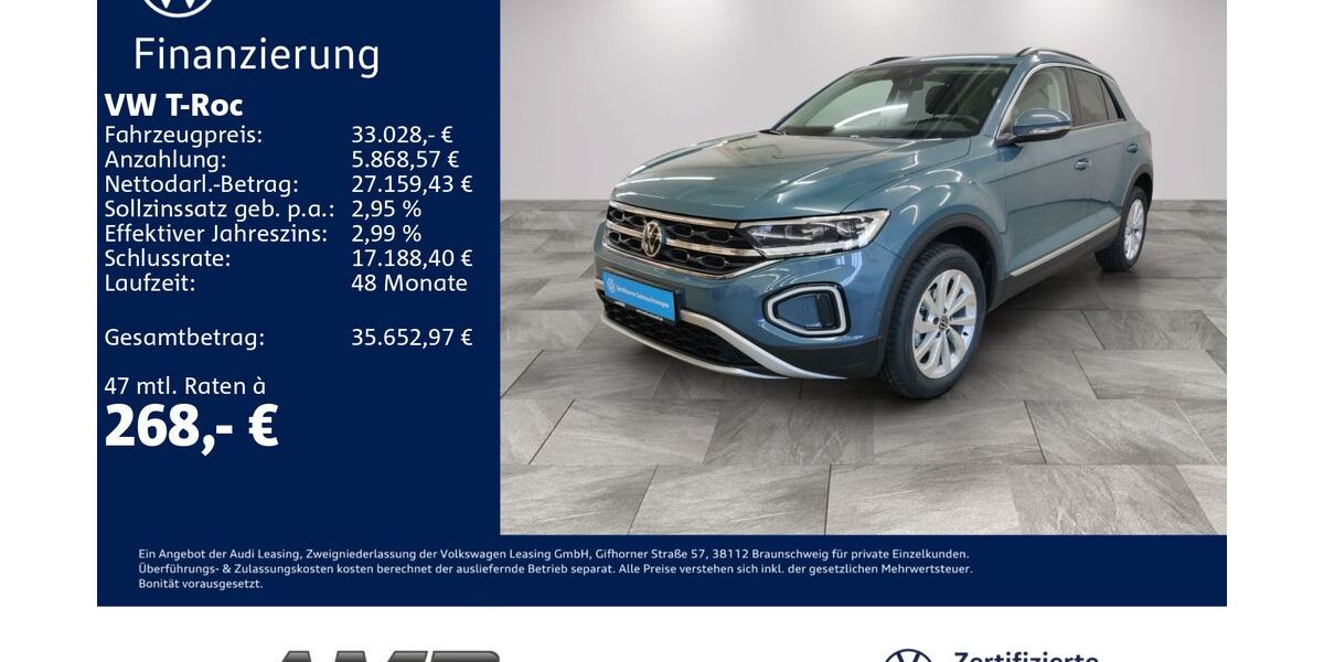 VW T-Roc 15.160 km 32.380 &euro; Borna 04552