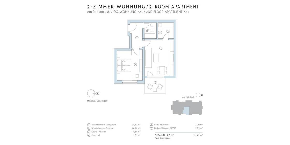 Etagenwohnung Großkugel Großkugel - 2 Zimmer, 51 m&sup2;, 81.800&euro; | Angebot:25674396