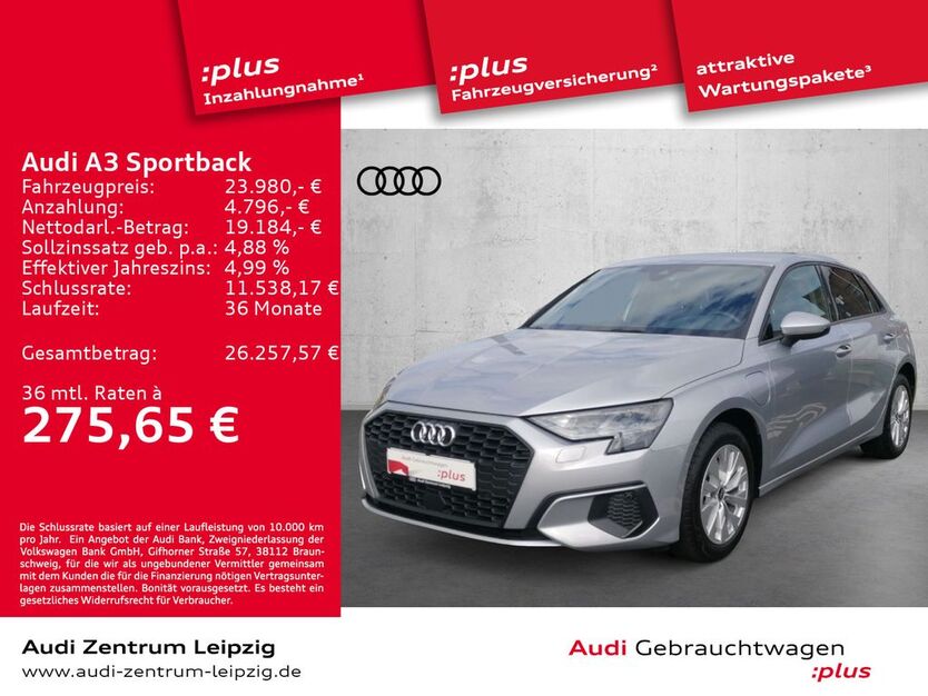 Audi A3 44.252 km 22.440 € Leipzig 04129
