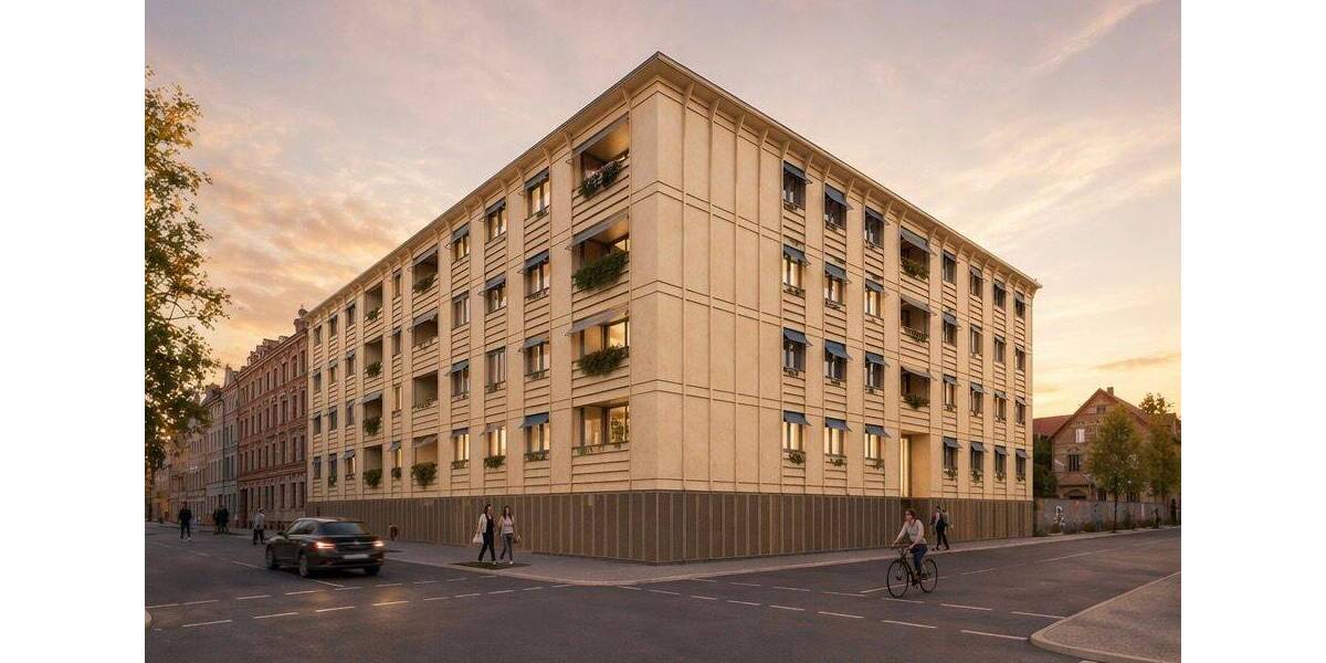 Etagenwohnung Leipzig Sellerhausen-Stünz - 2 Zimmer, 54 m&sup2;, 274.000&euro; | Angebot:26542975