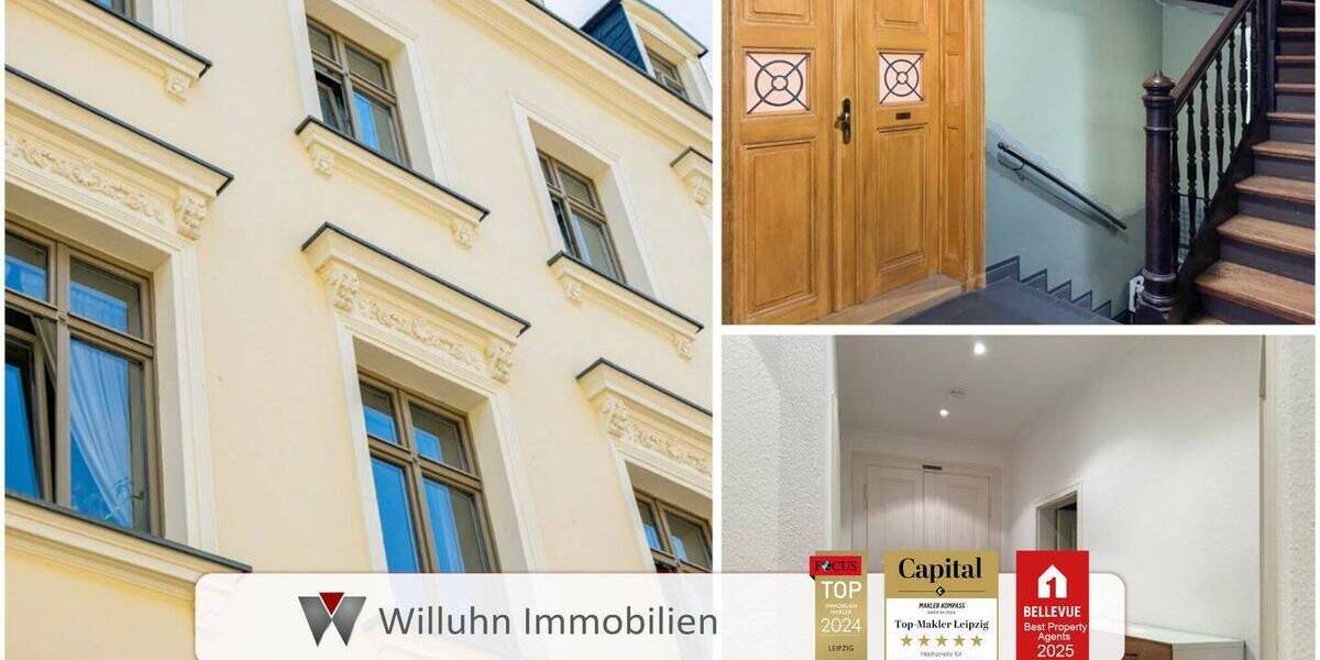 Faktor 22 garantiert! 2007 saniert im Herzen von Gohlis | Parkett | Süd-Ost-Balkon | Tageslichtbad 3 zimmer