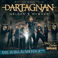 dARTAGNAN - special guests: Storm Seeker & Doppelbock 06.11.2026 Felsenkeller Leipzig