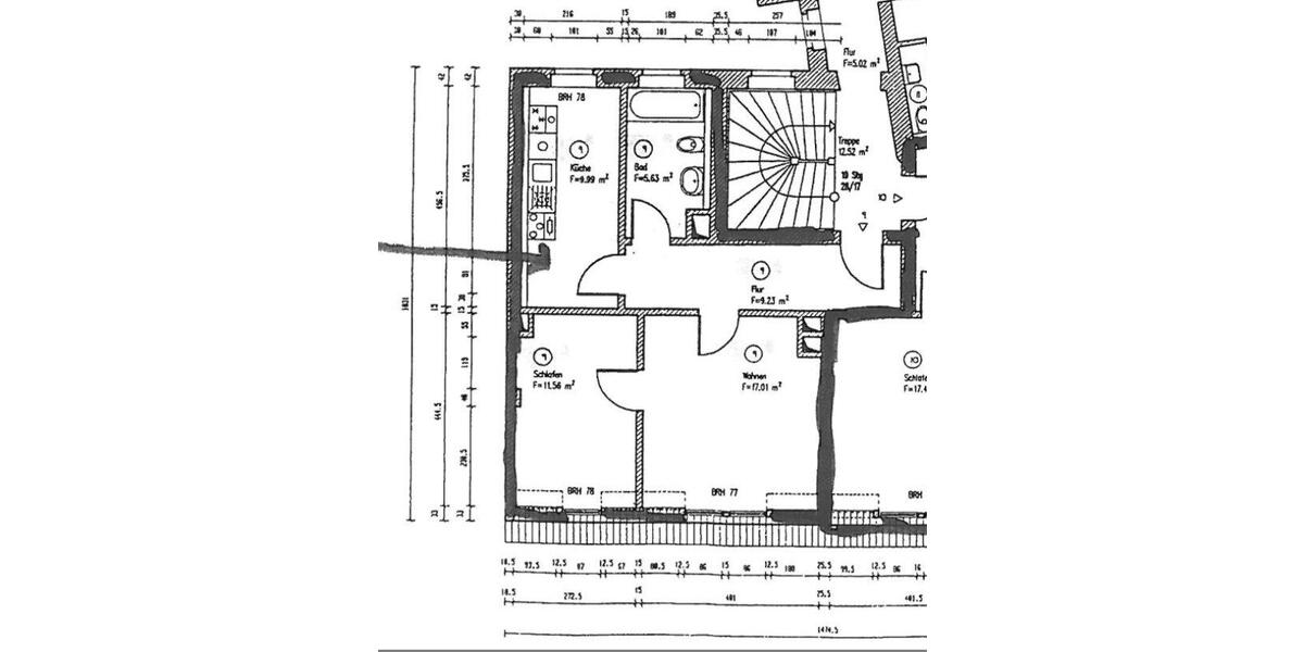 Etagenwohnung Leipzig Südost - 2 Zimmer, 53 m&sup2;, 137.000&euro; | Angebot:26322828