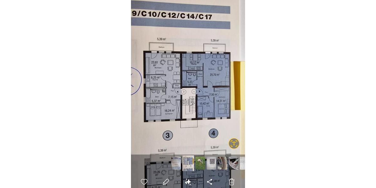 Etagenwohnung Leipzig Ost - 3 Zimmer, 76 m&sup2;, 227.000&euro; | Angebot:26985660