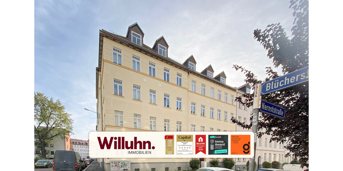 Erdgeschoßwohnung Leipzig Nordwest - 3 Zimmer, 54 m&sup2;, 540&euro; | Angebot:25571375