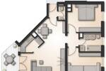 Etagenwohnung Borsdorf Panitzsch - 3 Zimmer, 67 m&sup2;, 144.000&euro; | Angebot:26740280