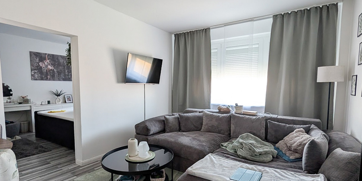 2 RAUM + MARIENBRUNN + LAMINAT + KÜCHE + 4. OG + AB MAI VERFÜGBAR - Etagenwohnung Leipzig Marienbrunn | Angebot:25753452