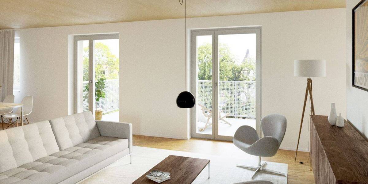 Etagenwohnung Leipzig Sellerhausen-Stünz - 2 Zimmer, 54 m&sup2;, 274.000&euro; | Angebot:26542975