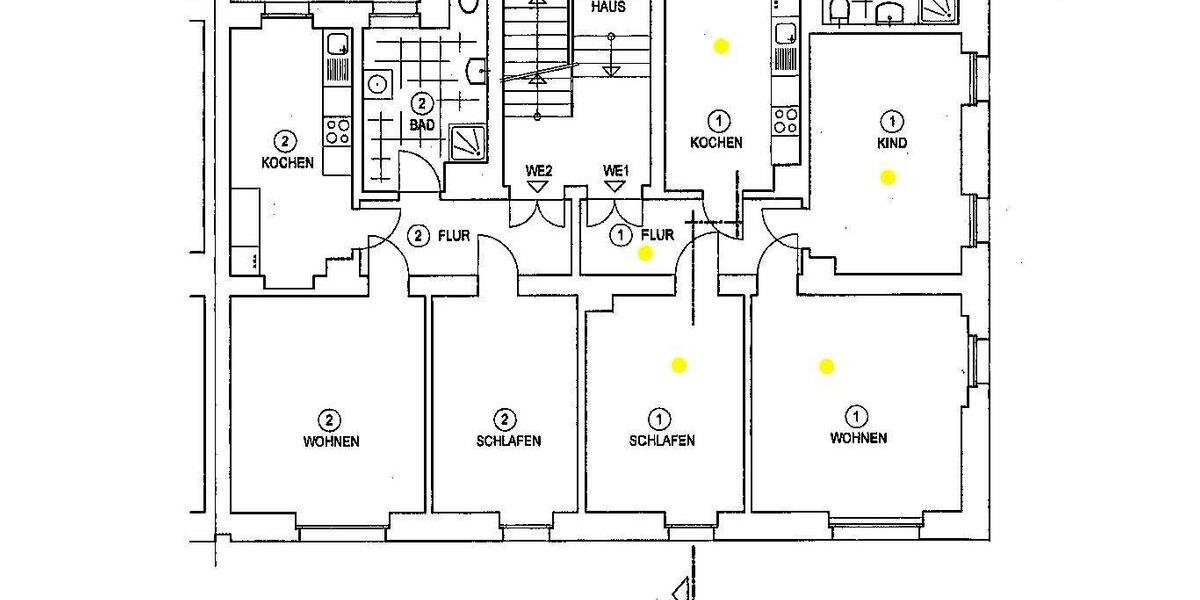Erdgeschoßwohnung Zwenkau - 3 Zimmer, 75 m&sup2;, 600&euro; | Angebot:26233924
