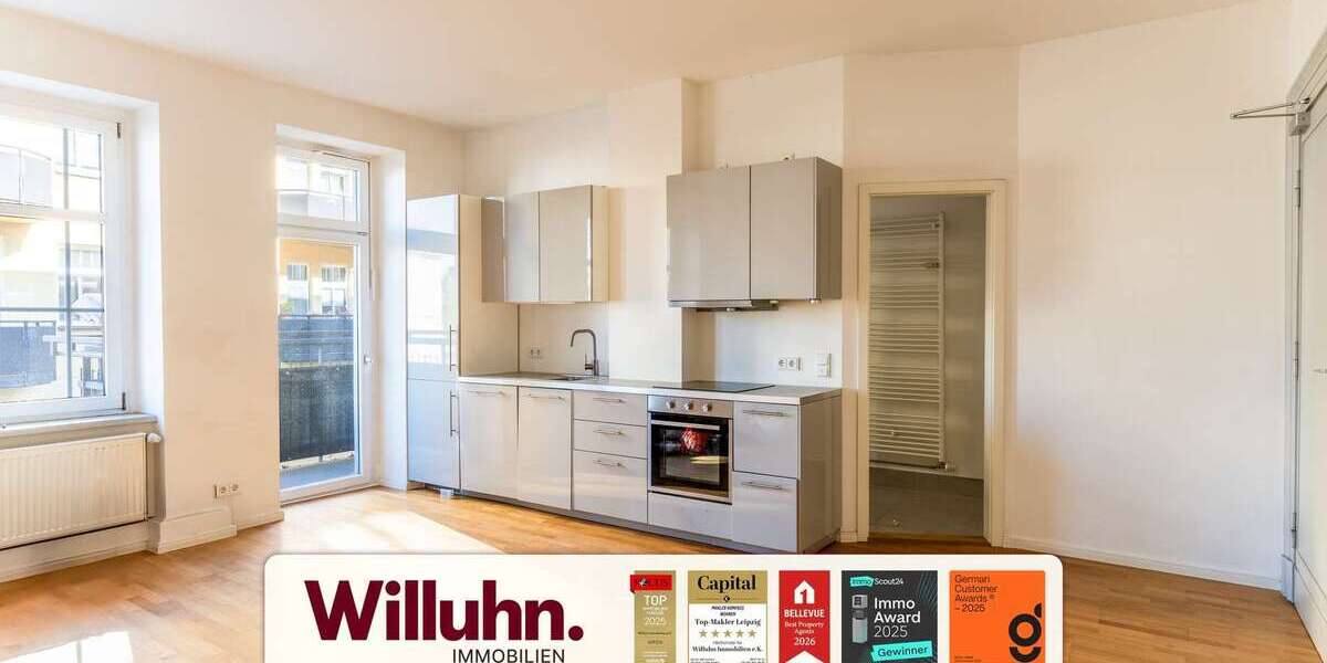 Etagenwohnung Leipzig Nordwest - 3 Zimmer, 76 m&sup2;, 1.000&euro; | Angebot:26889327