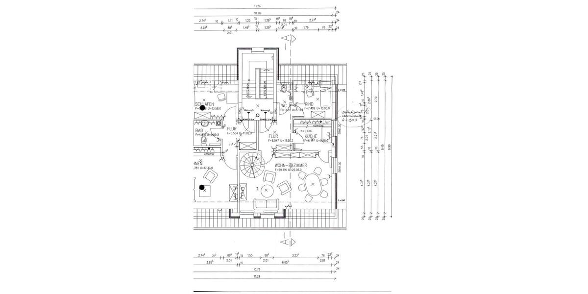 Wohnung in kleiner Wohnanlage 3 zimmer