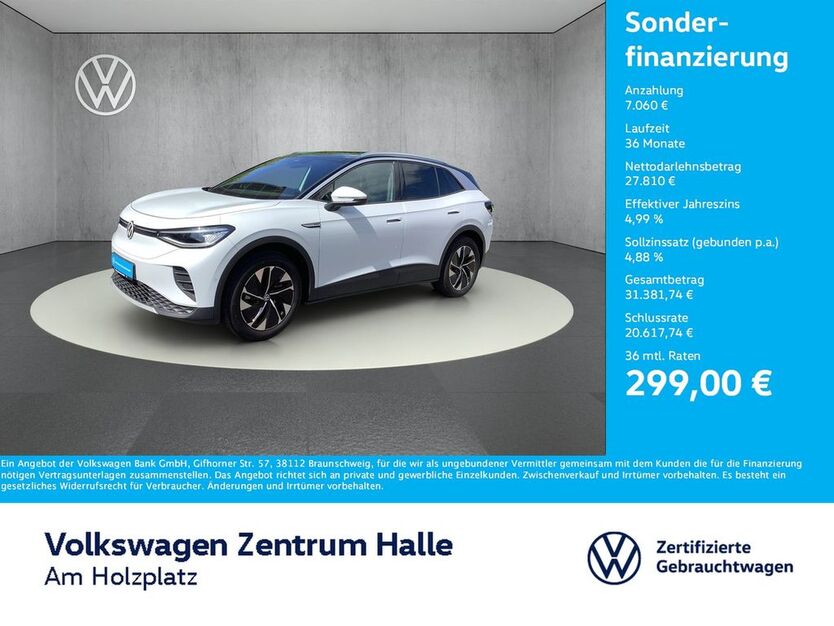 VW ID.4 37.104 km 34.870 € Halle/Saale 06110