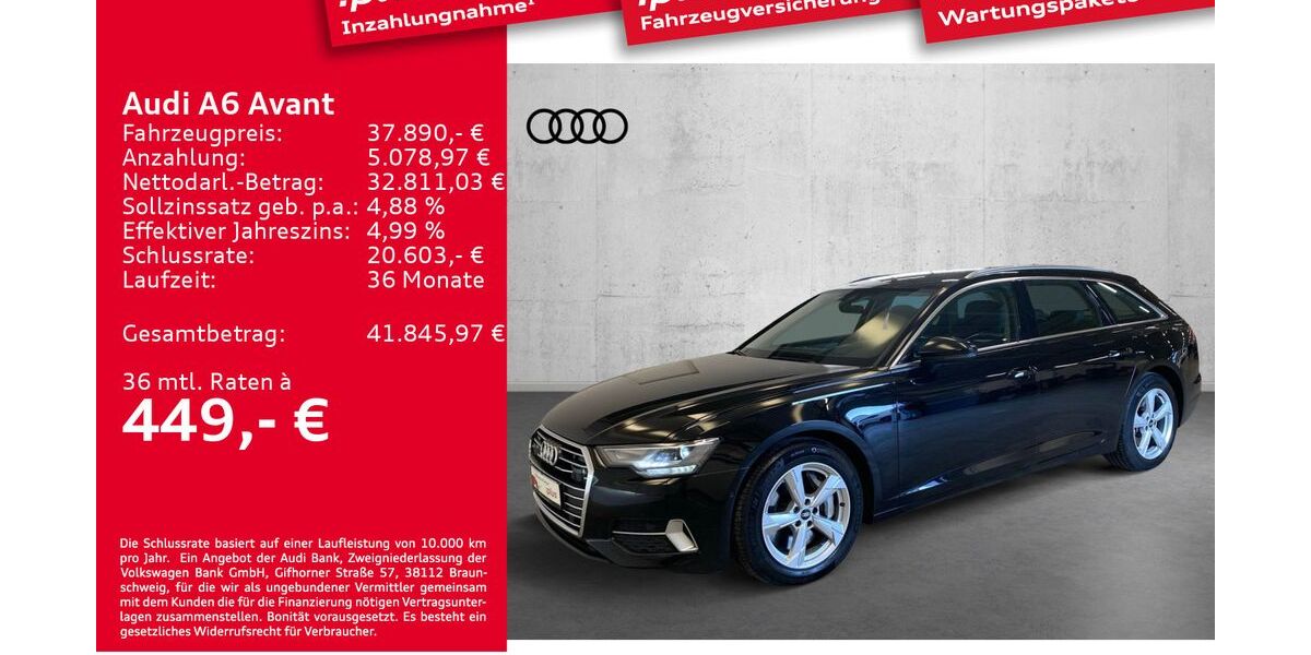 Audi A6 26.125 km 36.890 &euro; Leipzig 04129