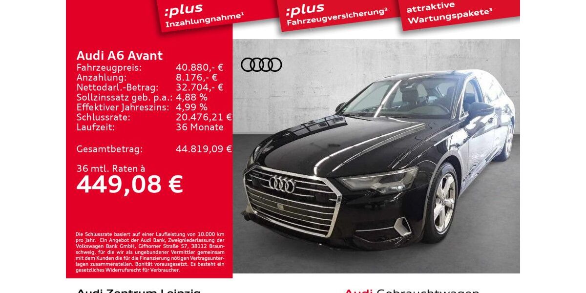Audi A6 26.125 km 38.880 &euro; Leipzig 04129