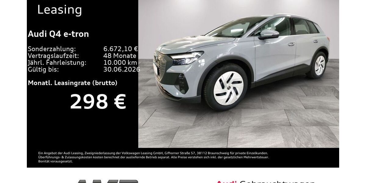 Audi Q4 e-tron 8.460 km 39.870 &euro; Borna 04552