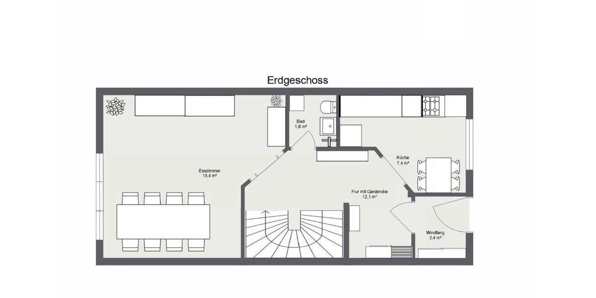 Reihenhaus Leipzig Ost - 6 Zimmer, 160 m&sup2;, 1.750&euro; | Angebot:26383931