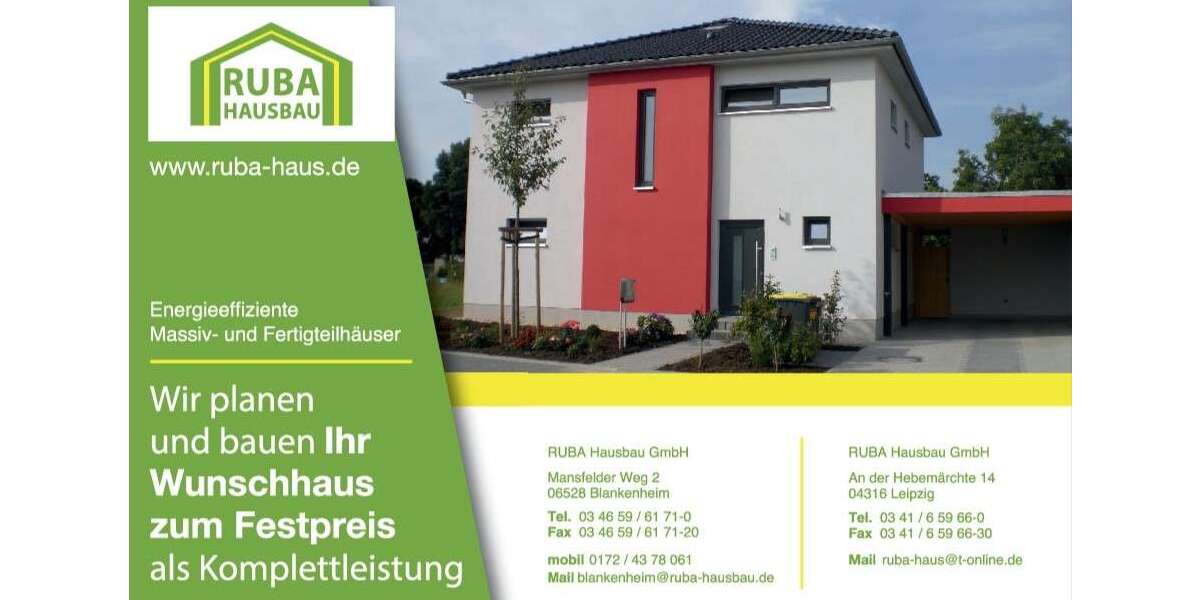 Einfamilienhaus Taucha - 4 Zimmer, 135 m&sup2;, 584.930&euro; | Angebot:24785041