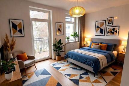 Neu!✨ Stilvolle & renovierte 2-Raum-Wohnung mit moderner Einbauküche 2 zimmer