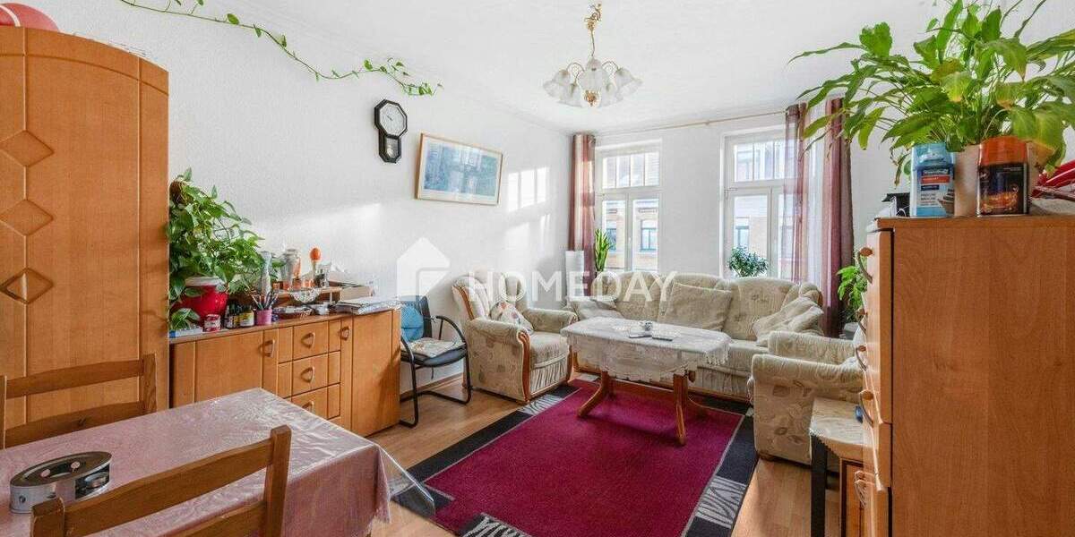 Etagenwohnung Leipzig Schönefeld-Abtnaundorf - 3 Zimmer, 62 m&sup2;, 125.000&euro; | Angebot:25836436