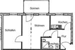 Etagenwohnung Machern - 2 Zimmer, 59 m&sup2;, 545&euro; | Angebot:25322147